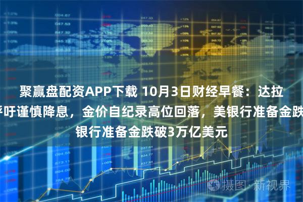 聚赢盘配资APP下载 10月3日财经早餐：达拉斯联储主席呼吁谨慎降息，金价自纪录高位回落，美银行准备金跌破3万亿美元
